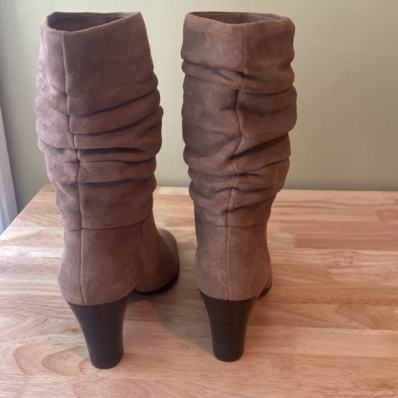 Worthington Suede Slouchy heeled Boots - Picture 5 of 15